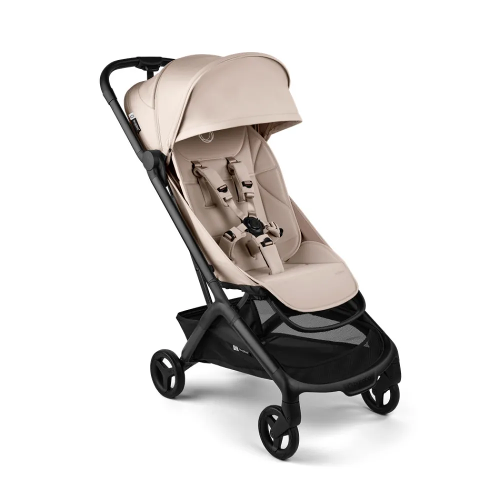 Bugaboo Butterfly 2 complete - Black/Desert Taupe- Klapvogne Med Flade Sæder|Rejseklapvogne