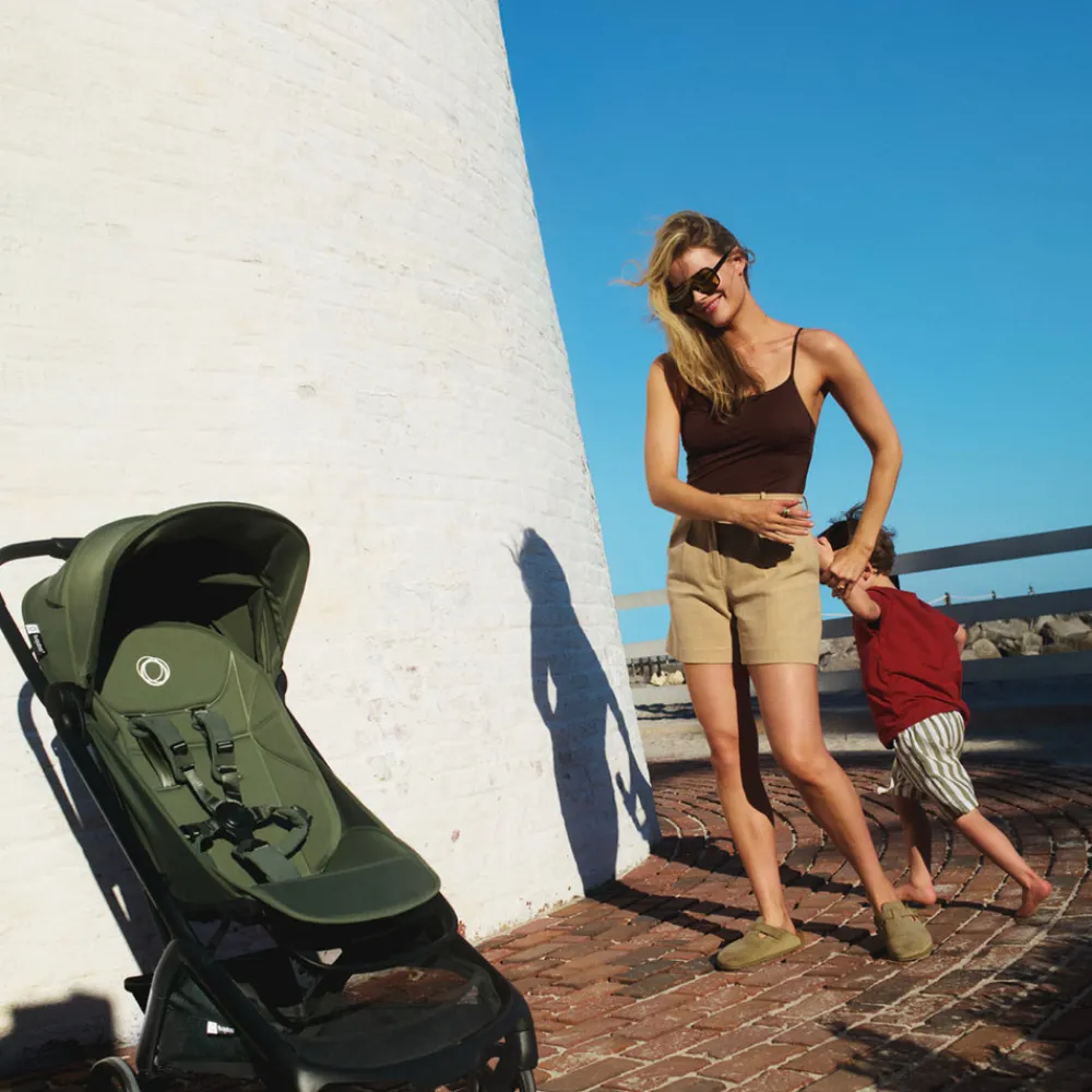 Bugaboo Butterfly 2 complete - Black/Desert Taupe- Klapvogne Med Flade Sæder|Rejseklapvogne