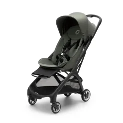Bugaboo Butterfly complete - forest green/black- Klapvogne Med Ergonomiske Sæder|Rejseklapvogne