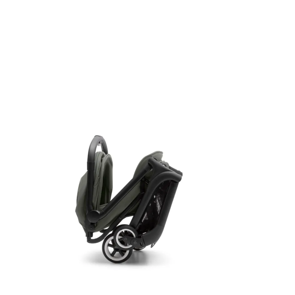 Bugaboo Butterfly complete - forest green/black- Klapvogne Med Ergonomiske Sæder|Rejseklapvogne