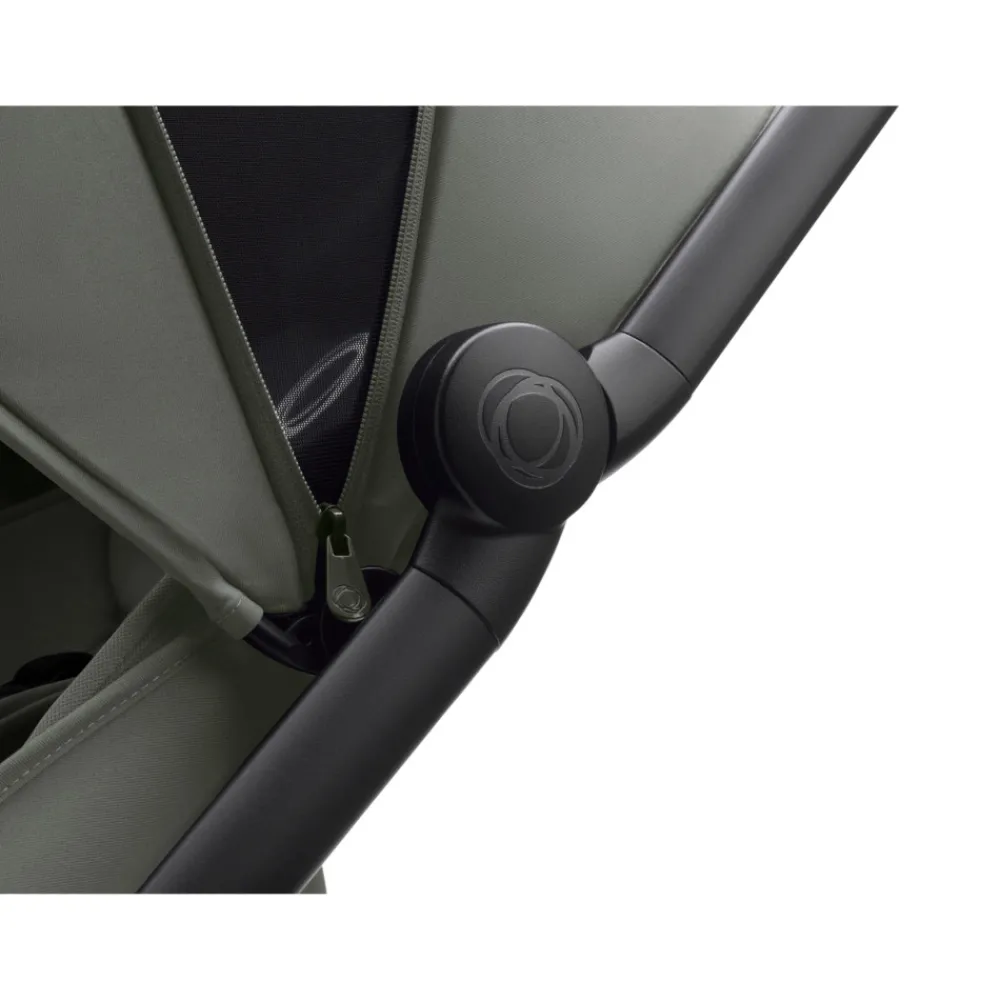 Bugaboo Butterfly complete - forest green/black- Klapvogne Med Ergonomiske Sæder|Rejseklapvogne