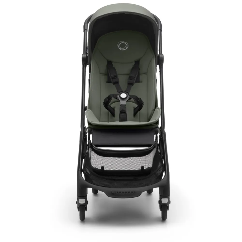 Bugaboo Butterfly complete - forest green/black- Klapvogne Med Ergonomiske Sæder|Rejseklapvogne