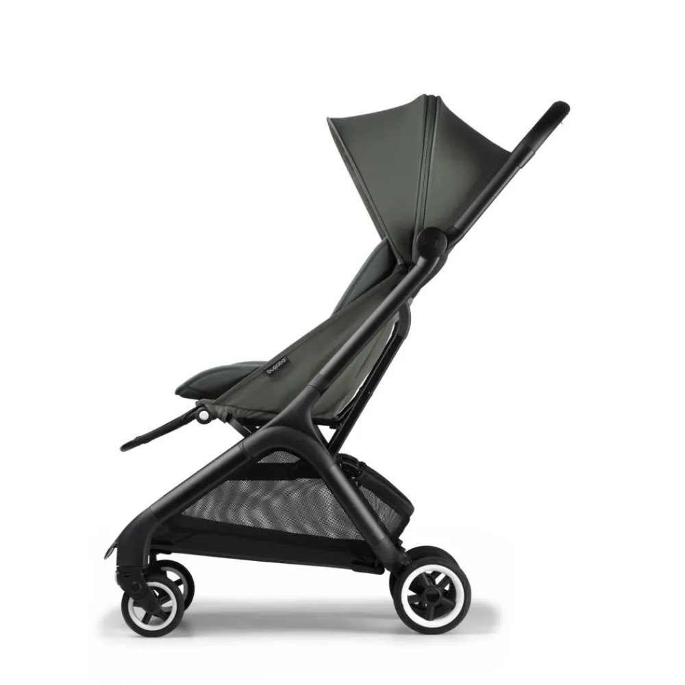 Bugaboo Butterfly complete - forest green/black- Klapvogne Med Ergonomiske Sæder|Rejseklapvogne