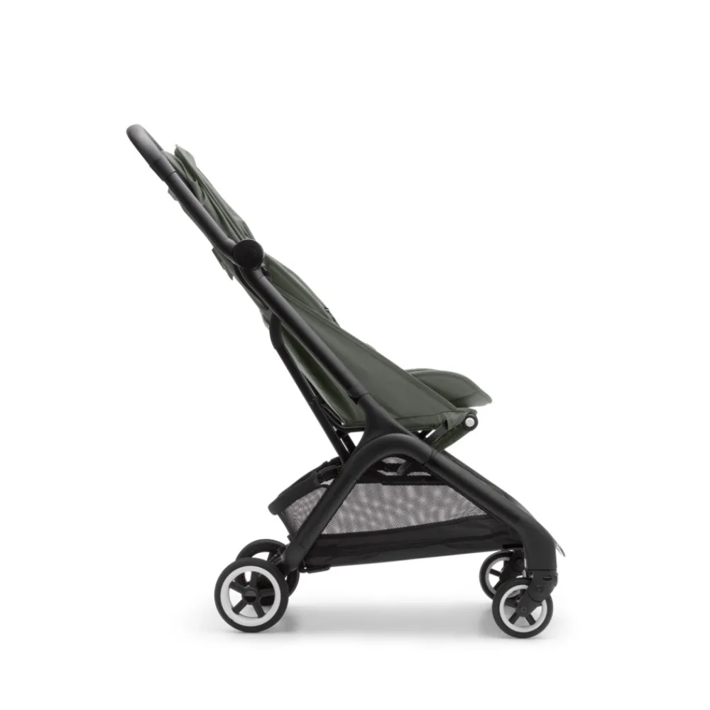 Bugaboo Butterfly complete - forest green/black- Klapvogne Med Ergonomiske Sæder|Rejseklapvogne