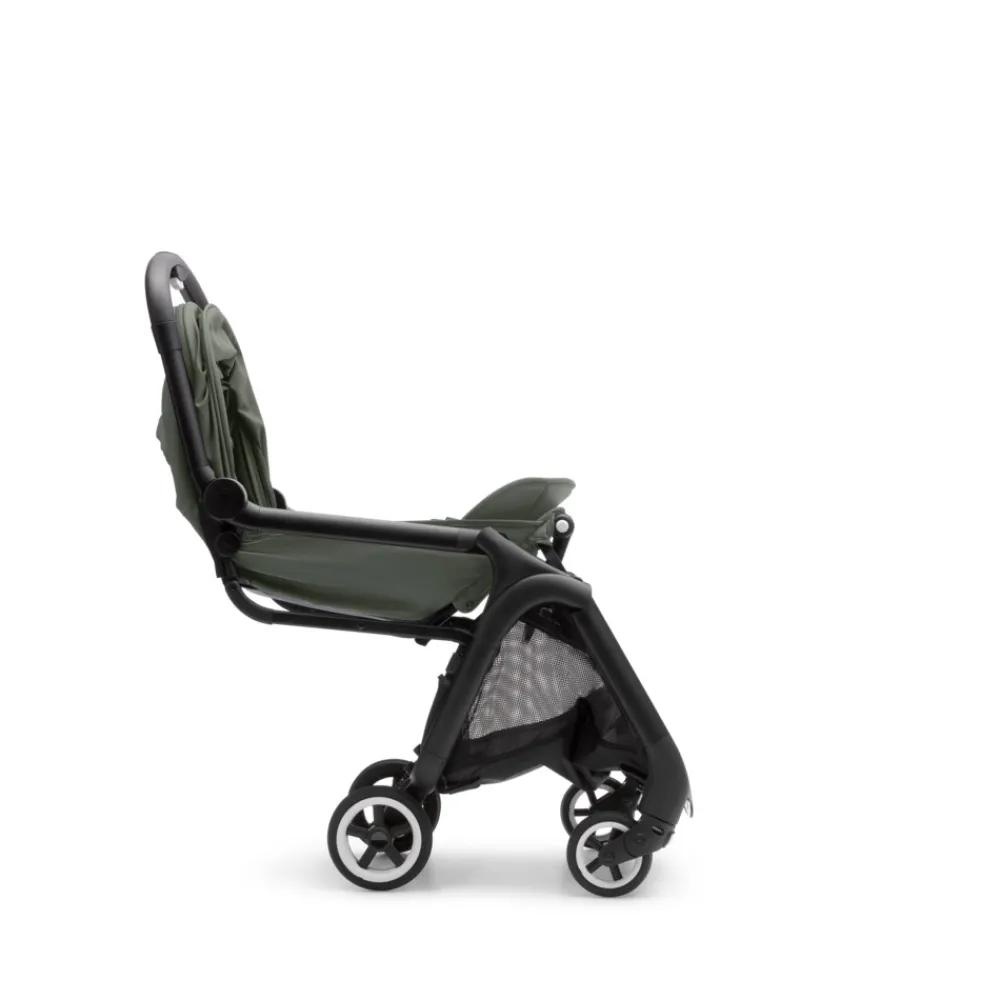 Bugaboo Butterfly complete - forest green/black- Klapvogne Med Ergonomiske Sæder|Rejseklapvogne