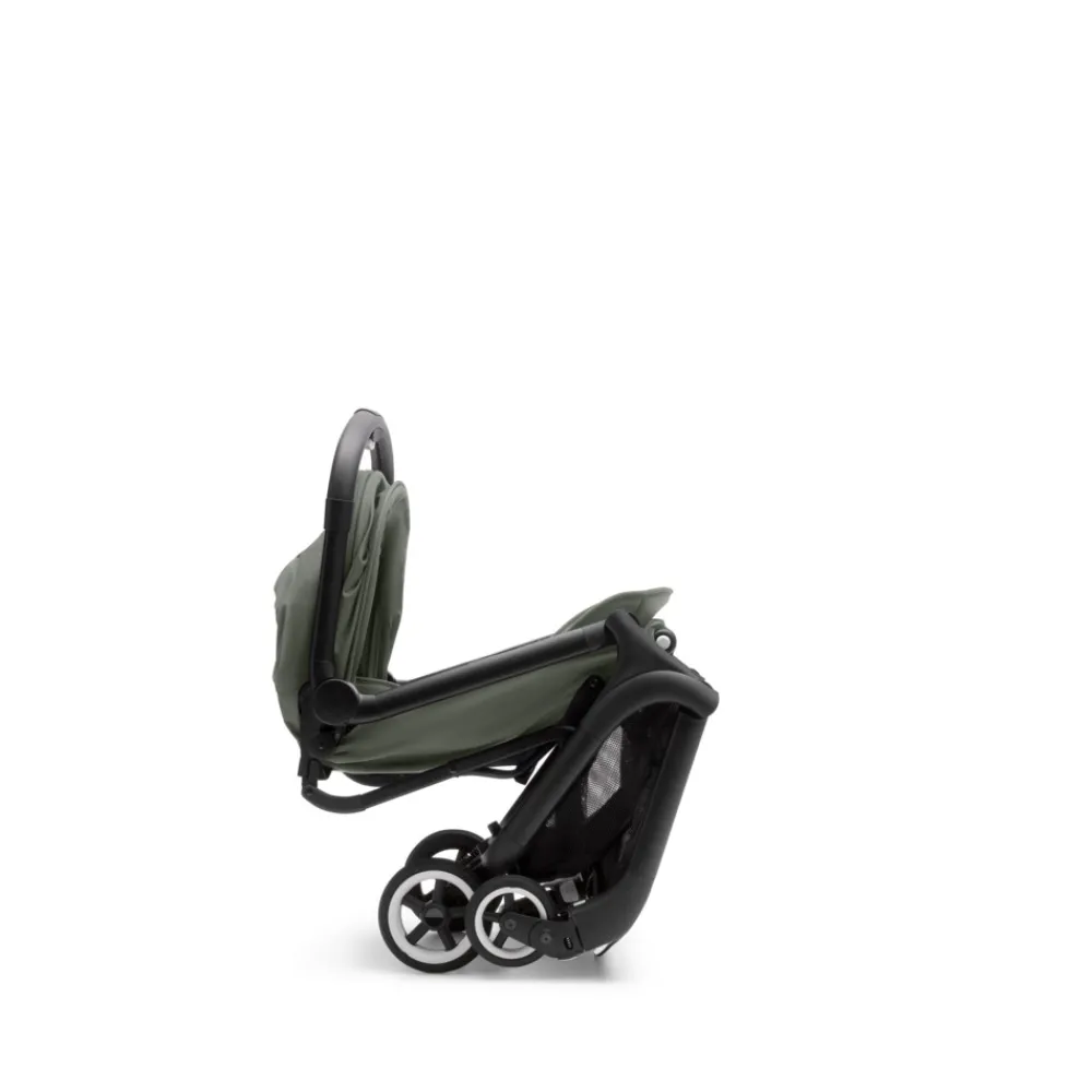 Bugaboo Butterfly complete - forest green/black- Klapvogne Med Ergonomiske Sæder|Rejseklapvogne