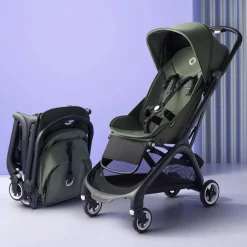 Bugaboo Butterfly complete - midnight black/black- Klapvogne Med Ergonomiske Sæder|Rejseklapvogne