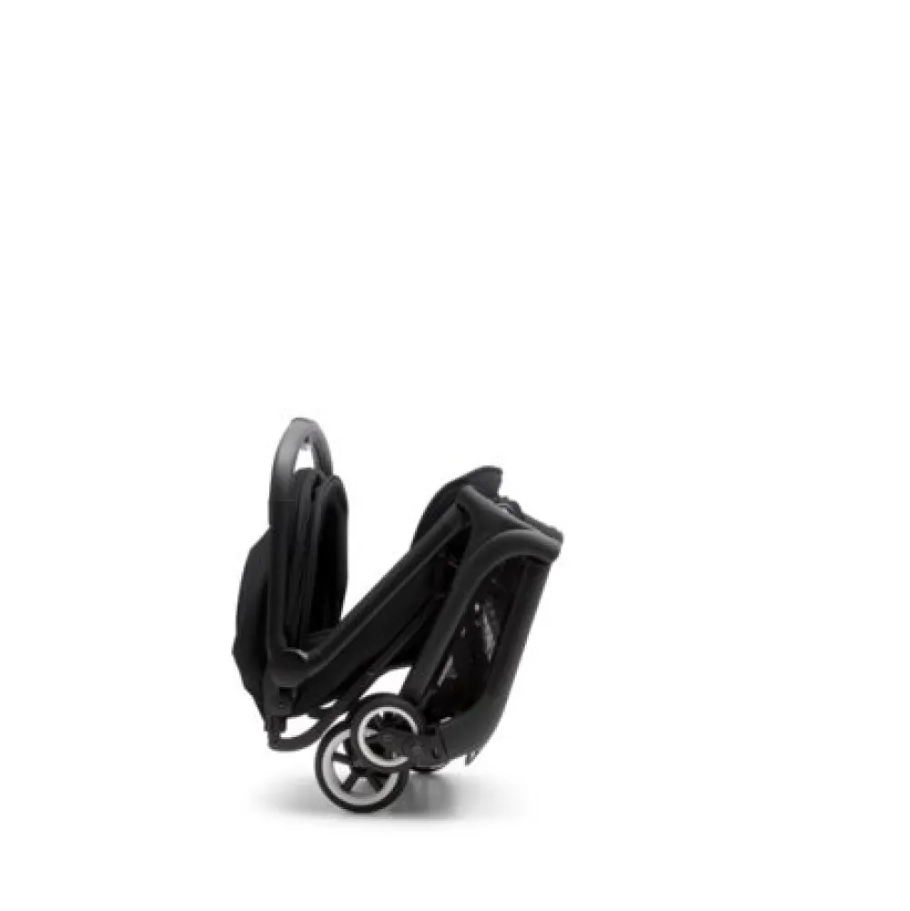 Bugaboo Butterfly inkl. transporttaske - midnight black- Klapvogne Med Ergonomiske Sæder|Rejseklapvogne