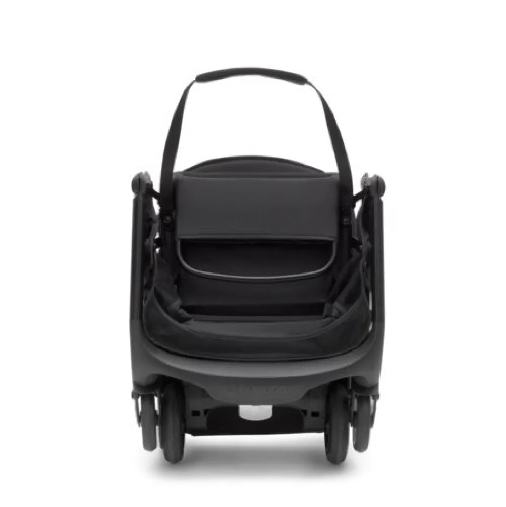 Bugaboo Butterfly inkl. transporttaske - midnight black- Klapvogne Med Ergonomiske Sæder|Rejseklapvogne