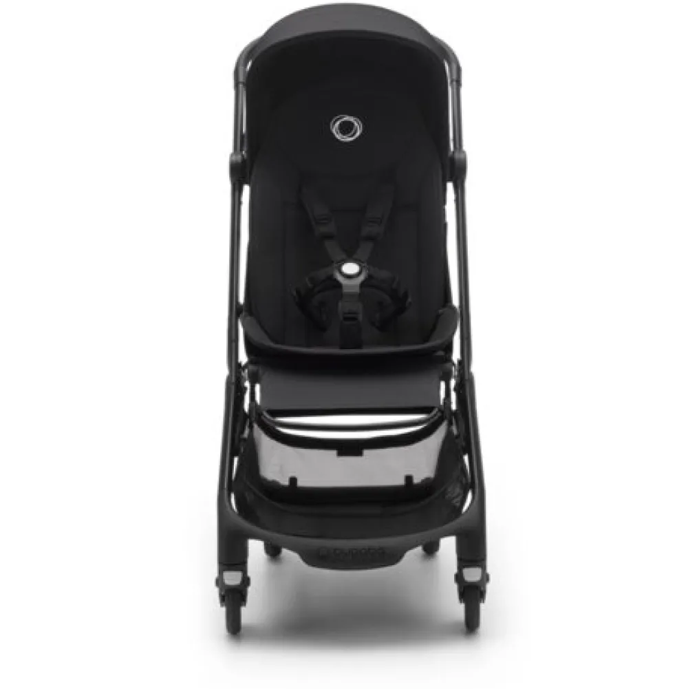Bugaboo Butterfly inkl. transporttaske - midnight black- Klapvogne Med Ergonomiske Sæder|Rejseklapvogne