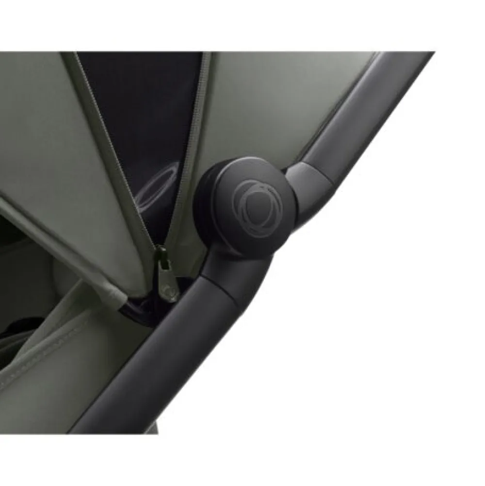 Bugaboo Butterfly inkl. transporttaske - forest green- Klapvogne Med Ergonomiske Sæder|Rejseklapvogne