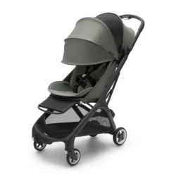 Bugaboo Butterfly inkl. transporttaske - forest green- Klapvogne Med Ergonomiske Sæder|Rejseklapvogne