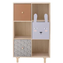 Bloomingvillemini Calle Bogreol m/Skuffer-Børn Reoler