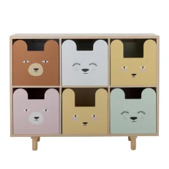 Bloomingvillemini Calle Bogreol m/skuffer, Natur, Kejsertræ-Børn Reoler