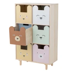 Bloomingvillemini Calle Bogreol m/skuffer, Natur, Kejsertræ-Børn Reoler