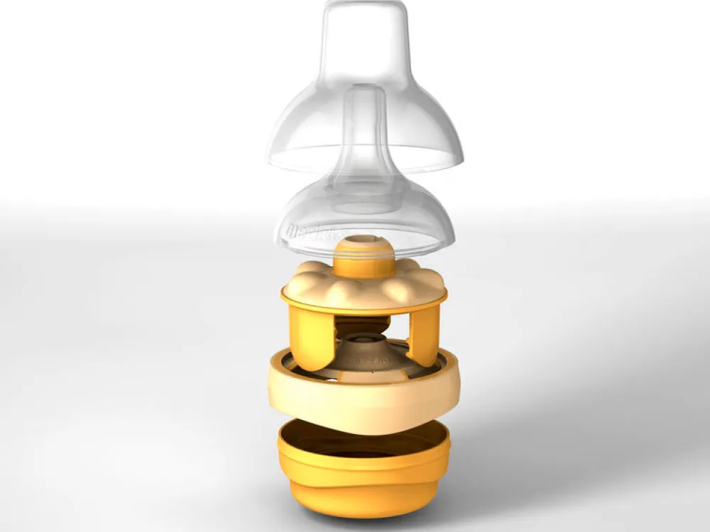 Medela Calma Flaskesut Inklusiv 150ml Flaske- Sutteflasker