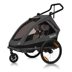 Lionelo Cama multivogn - grey graphite- Cykelvogne