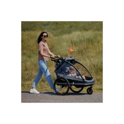 Lionelo Cama multivogn - grey stone- Cykelvogne