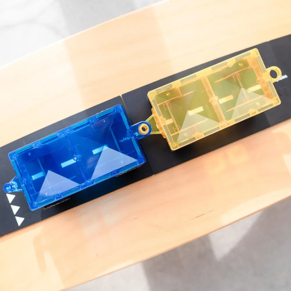 CONNETIX Car Pack - magnetbiler 2 stk. - rainbow- Magnetlegesæt