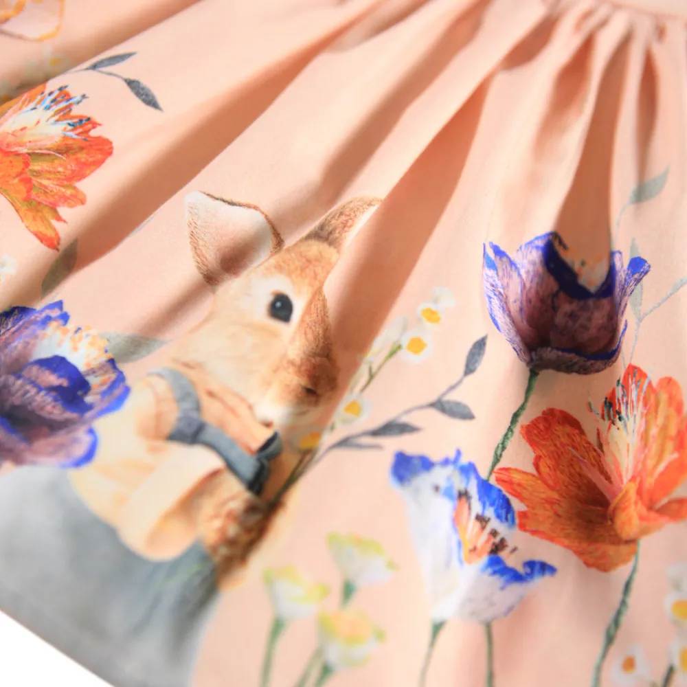 Molo Carin Kjole - Rosey bunny- Kjoler