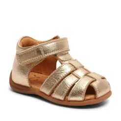 Bisgaard Carly - Platin- Sandaler Med Lukket Tå|Begyndersandaler