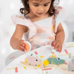 Done By Deer Celebration parade Deer friends Farvemix-Børn Fødselsdagstoge|Trælegetøj