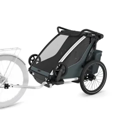 Thule Chariot Cross 2 double - Dark Slate- Cykelvogne