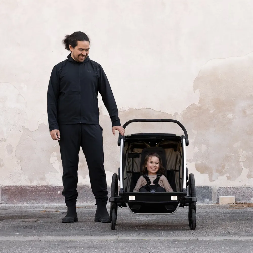 Thule Chariot Cross 2 single - Dark Slate- Cykelvogne