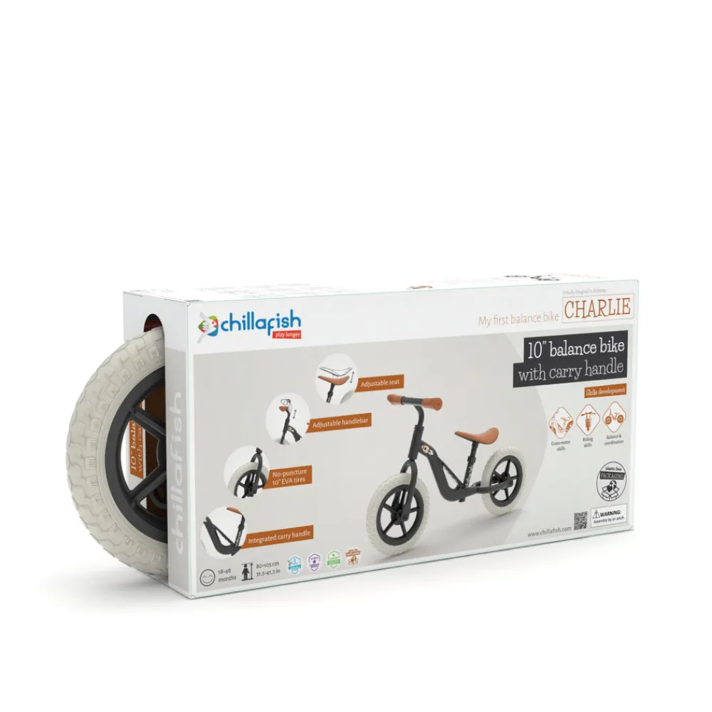 Chillafish Charlie letvægts-balancecykel black- Løbecykler & Cykler