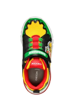 Geox CIBERDRON - C3221- Sneakers Med Blink|Sneakers Med Lys