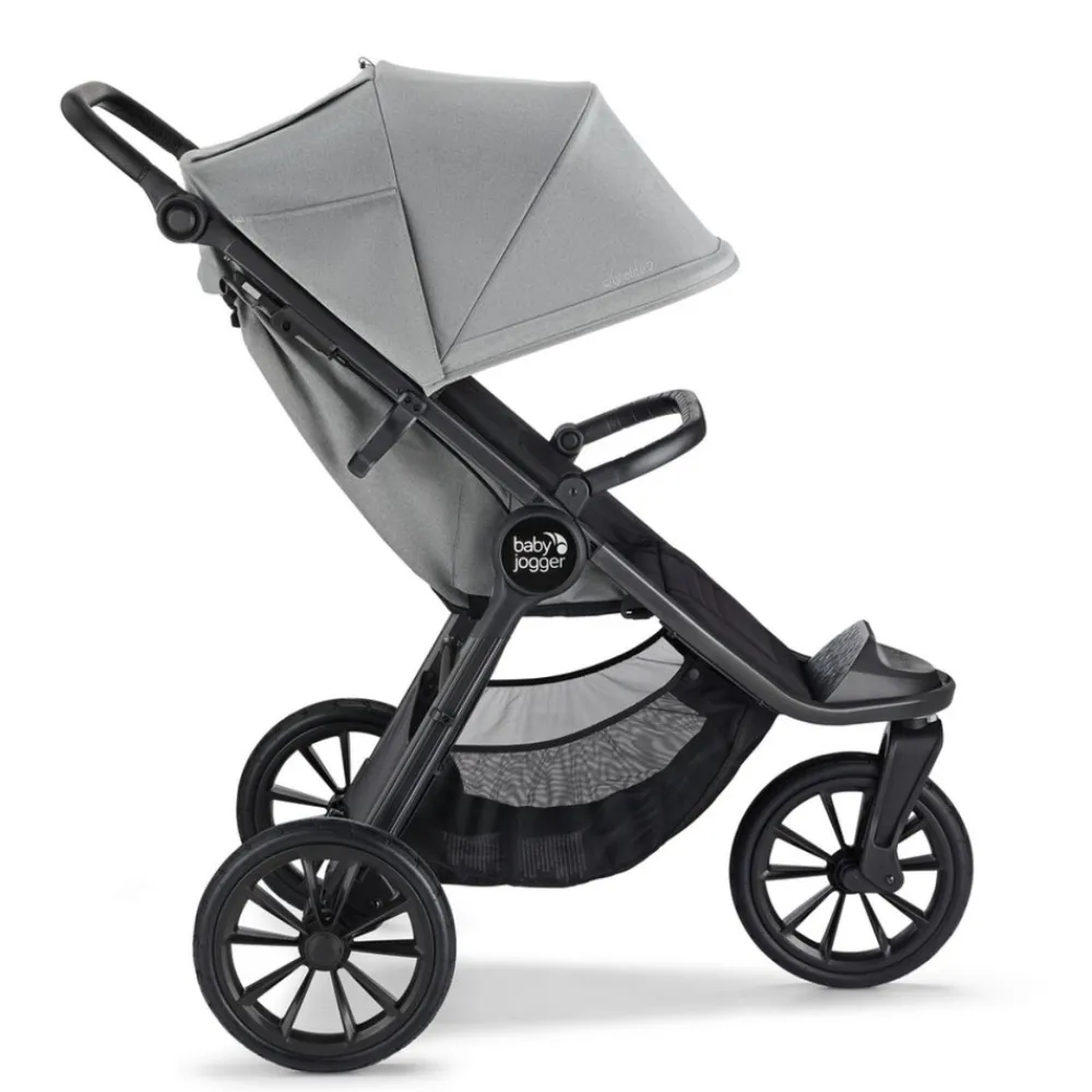 Baby Jogger City Elite 2 inkl. frontbøjle - pike- Klapvogne Med Flade Sæder