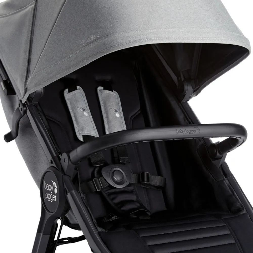 Baby Jogger City Elite 2 inkl. frontbøjle - pike- Klapvogne Med Flade Sæder