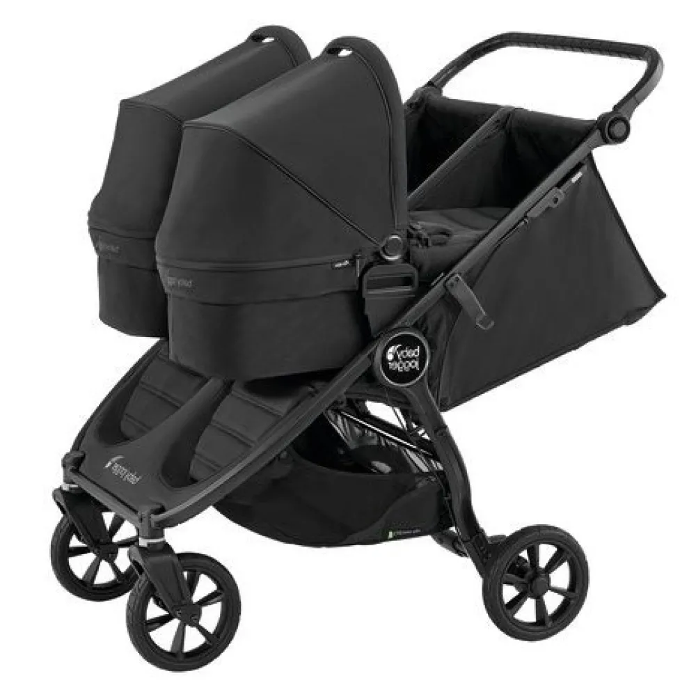 Baby Jogger City Mini GT 2 Double - jet- Søskende/Tvillingevogne