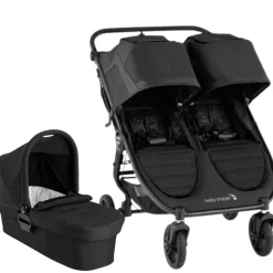 Baby Jogger City Mini GT 2 Double inkl. liggedel- Søskende/Tvillingevogne
