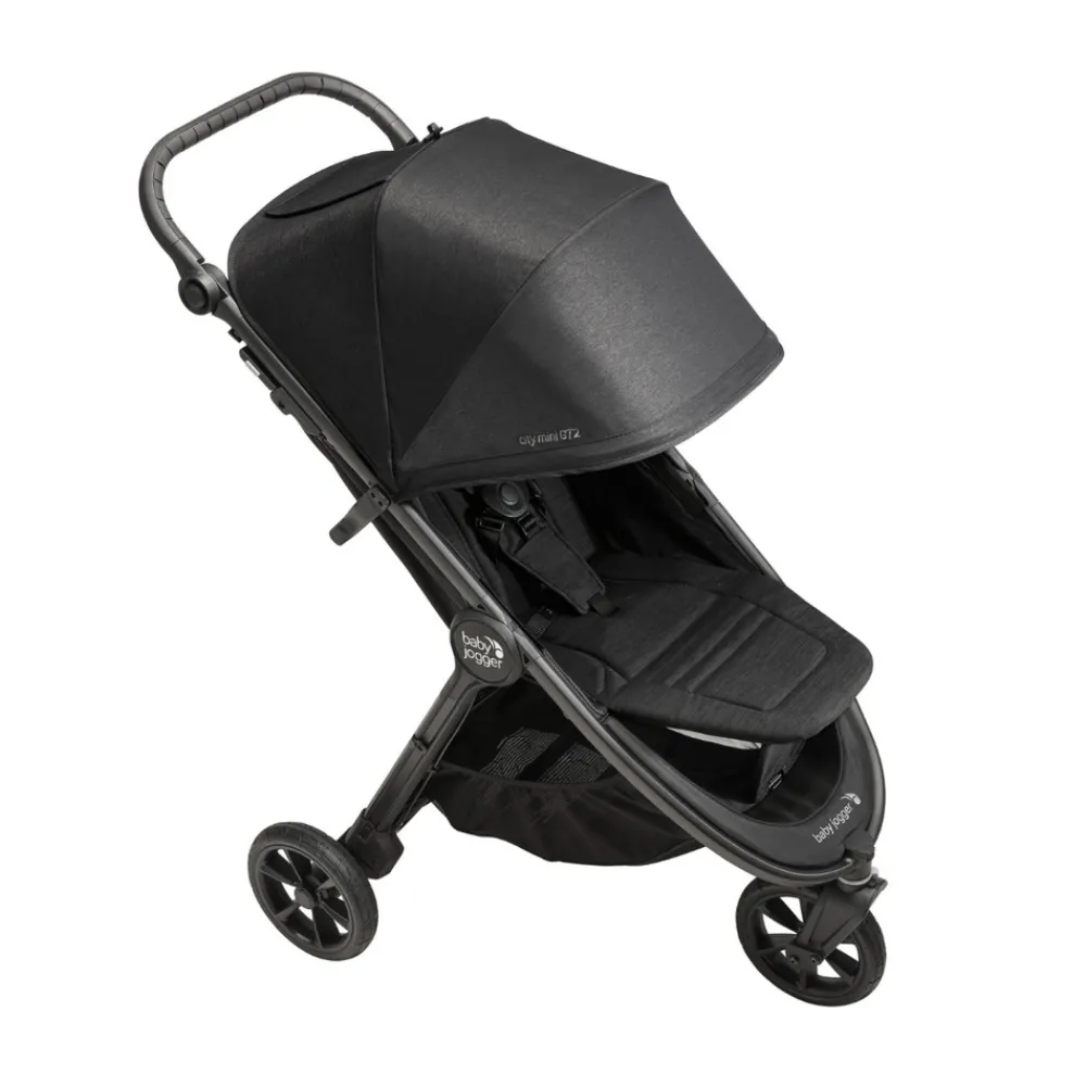 Baby Jogger City Mini GT2.1 - opulent black- Klapvogne Med Flade Sæder