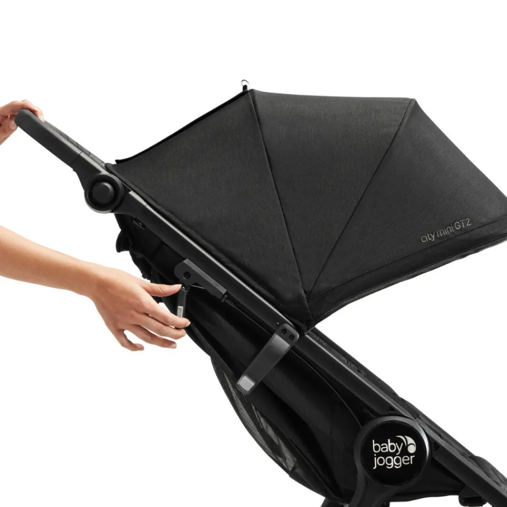 Baby Jogger City Mini GT2.1 - opulent black- Klapvogne Med Flade Sæder