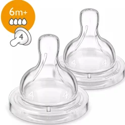 Philips Avent Classic 2 pk. flaskesut 6m+- Sutteflasker