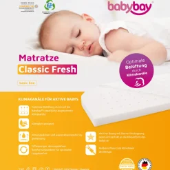 Babybay Classic Fresh madras til side by side seng boxspring XXL-Børn Madrasser