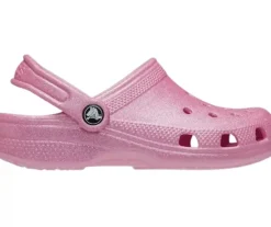 CROCS Classic Glitter Clog T - Pink tweed- Sandaler Med Lukket Tå