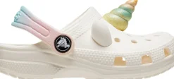 CROCS Classic IAM regnbue Unicorn - CHALK- Sandaler Med Lukket Tå