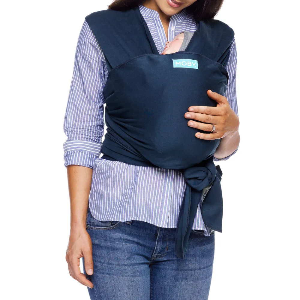 Moby Classic strækvikle - midnight- Bæreseler & Vikler