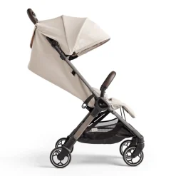 Silver Cross Clic Klapvogn - Almond- Klapvogne Med Flade Sæder