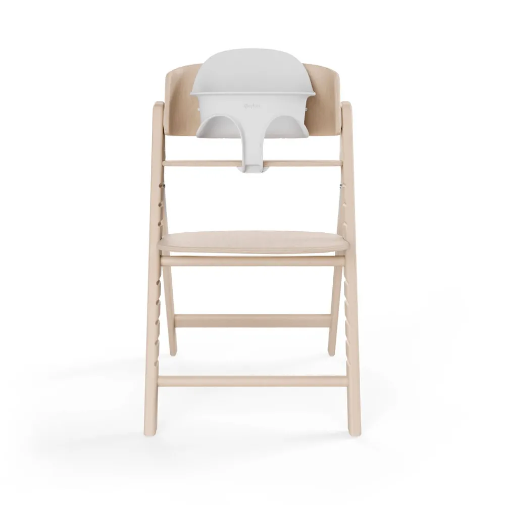 Cybex Clik&Fold 3in1 SET All Natural Dark - dark natural-Børn Højstole Med Tilbehør