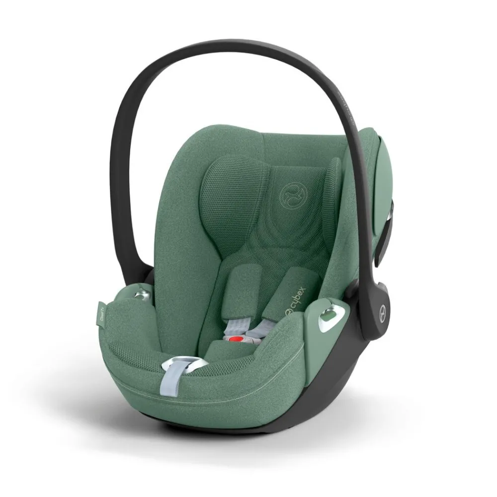 Cybex Cloud T i-Size PLUS inkl. base - leaf green- Autostole 40-87 Cm (0-15 Mdr.)