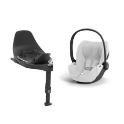 Cybex Cloud T i-Size PLUS inkl. base - Platinium white- Autostole 40-87 Cm (0-15 Mdr.)