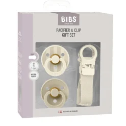 BIBS Colour Sut & Suttesnor Gavesæt Latex Str 1 - Ivory- Suttesnore Og Suttebokse|Sutter