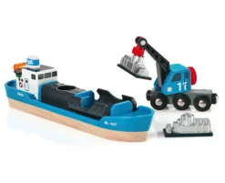 Brio Containerskib - FSC®- Legetøjsbiler