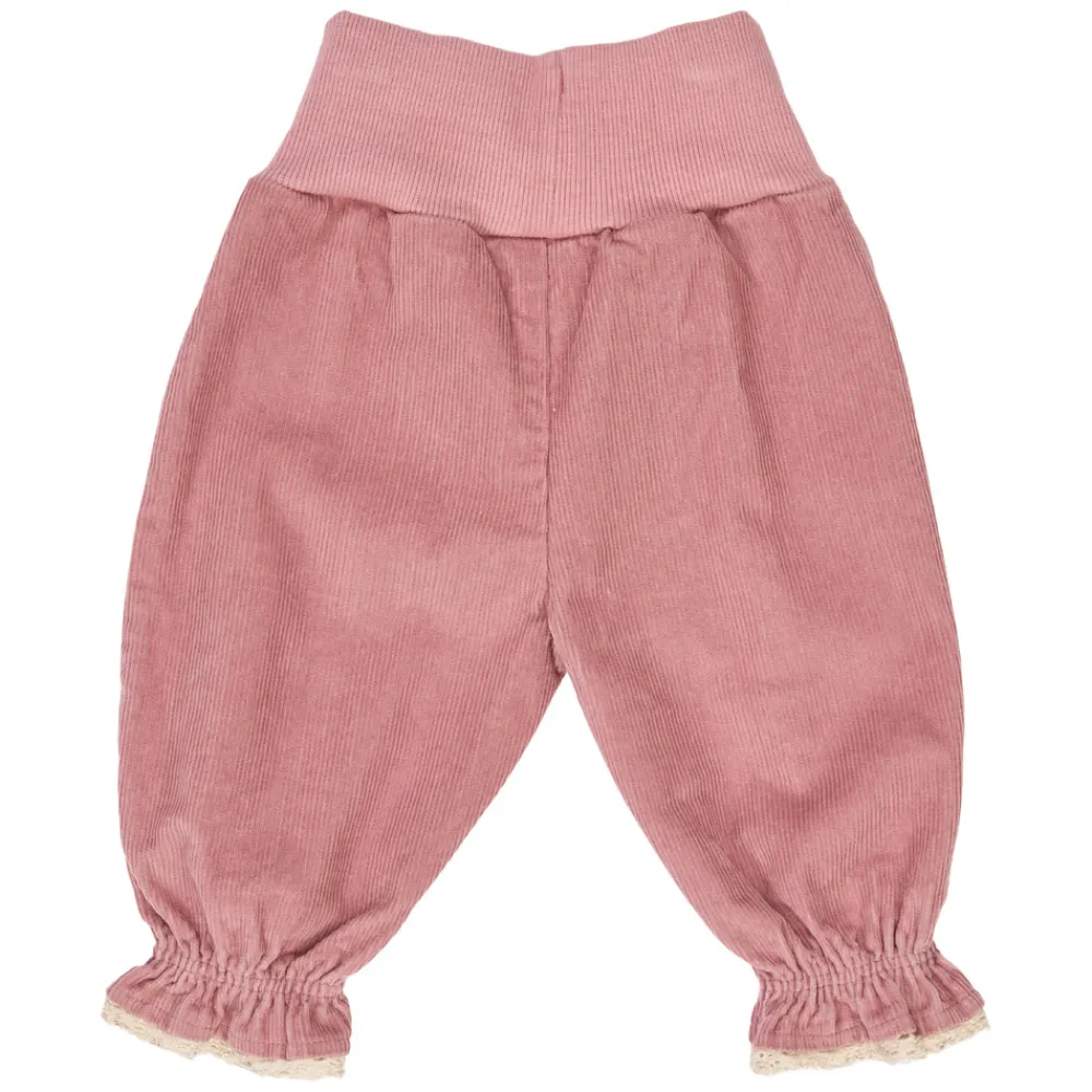 Müsli Corduroy Fløjl Bukser - Nostalgia Rose- Bukser