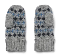 Wheat Cotta Jacquard Luffer - Grey melange- Luffer & Vanter