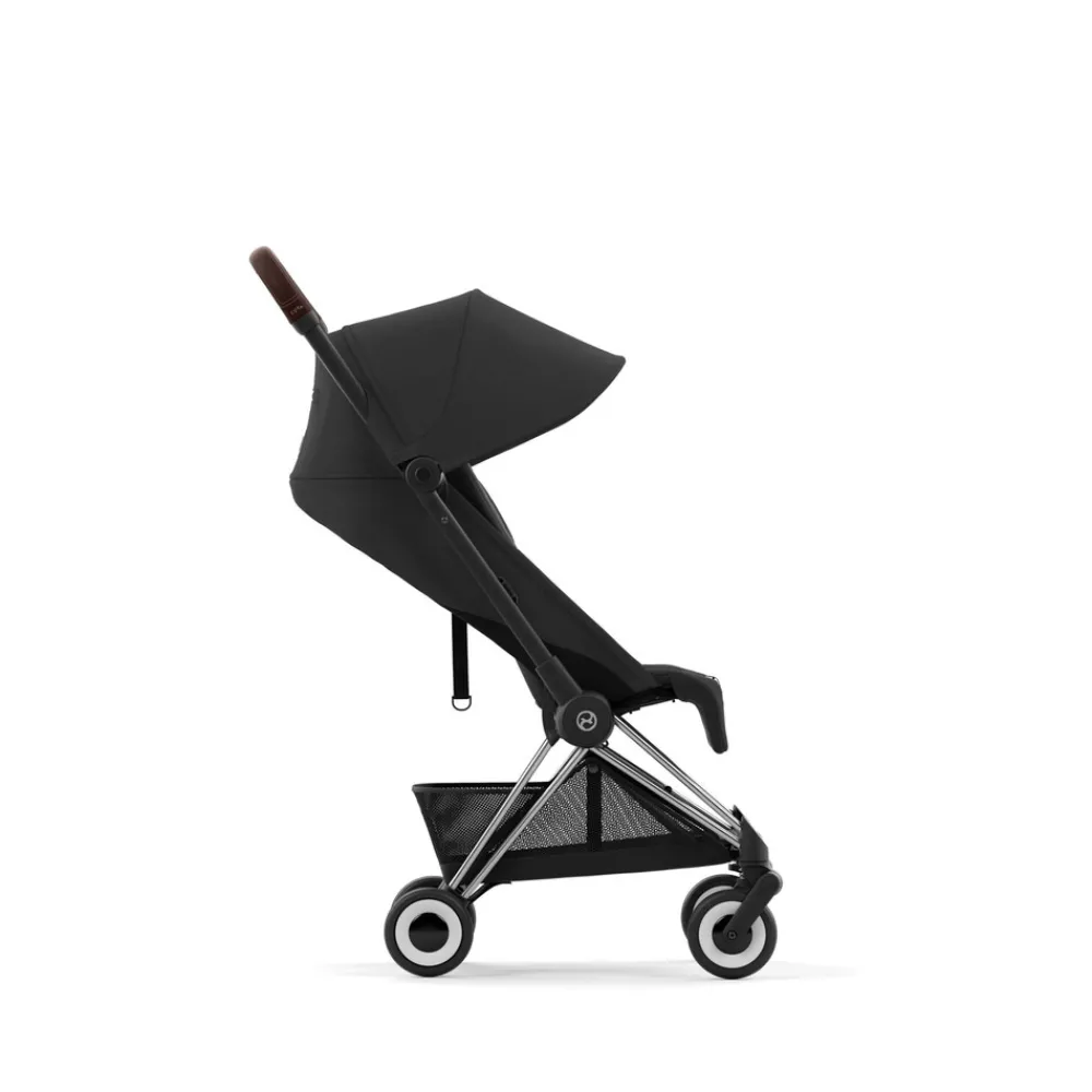 Cybex Coya - Chrome Dark Brown Sepia Black- Rejseklapvogne